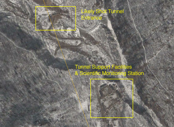 Imagery Of North Korean Test Site