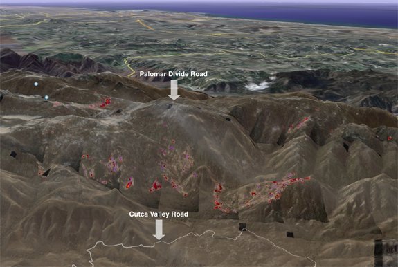 Poomacha Fire Update – 29 Oct 07