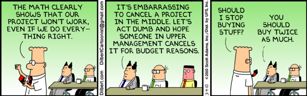 Dilbert on project management thumb